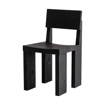 001 Dining Chair Stuhl - Schwarz gebeizte Kiefer - Vaarnii