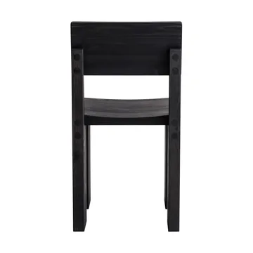 001 Dining Chair Stuhl - Schwarz gebeizte Kiefer - Vaarnii