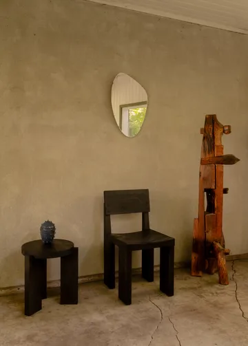 001 Dining Chair Stuhl - Schwarz gebeizte Kiefer - Vaarnii