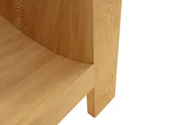 005 Lounge Chair Loungesessel - Matt geöltes Wachs-Kiefernholz - Vaarnii