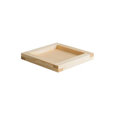 009 Tray Tablett - Ölgewachste Kiefer, 33x33x6 cm - Vaarnii