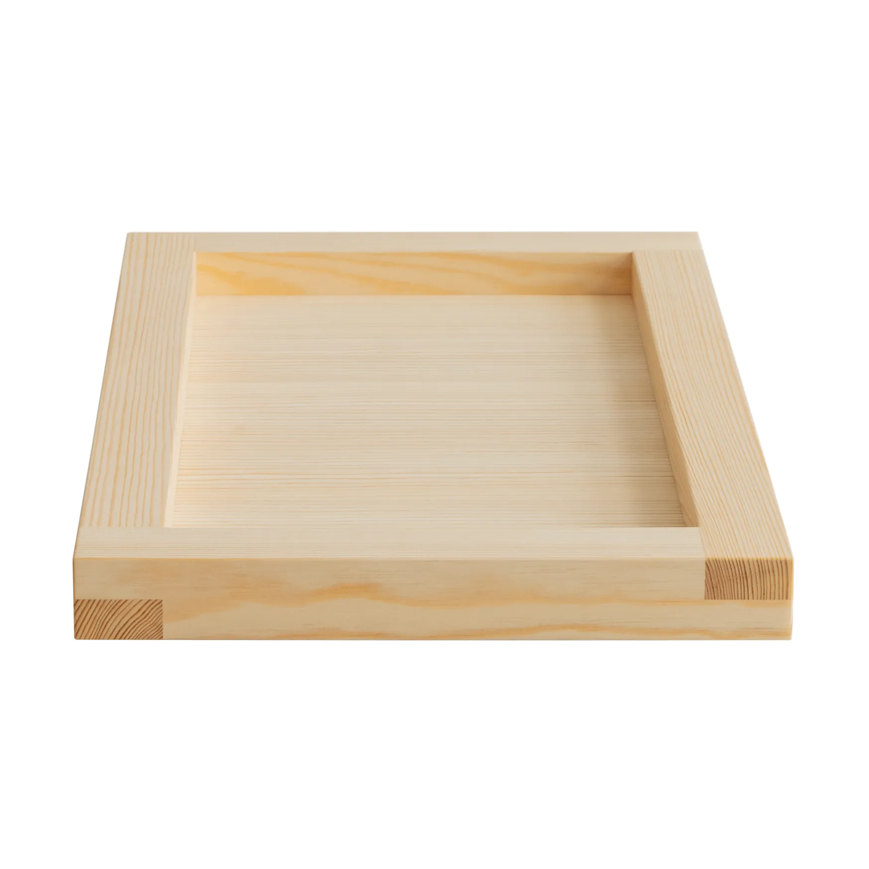 009 Tray Tablett, Ölgewachste Kiefer, 54x33x6 cm Vaarnii