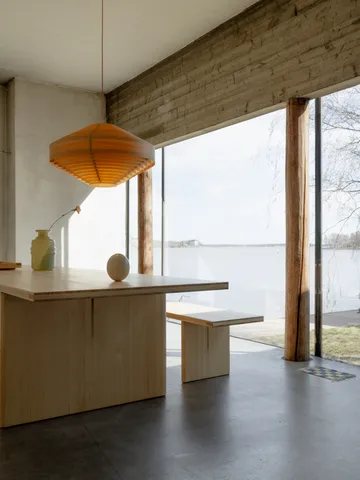 012 Kolmio Dining Table Tisch - Matt geölte Fichte, 305x99x72 cm - Vaarnii