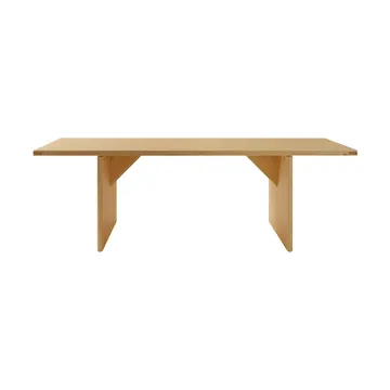012 Kolmio Dining Table Tisch - Matt geöltes Wachs-Kiefernholz, 227x95x72 cm - Vaarnii