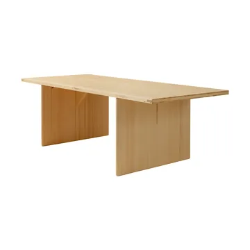 012 Kolmio Dining Table Tisch - Matt geöltes Wachs-Kiefernholz, 227x95x72 cm - Vaarnii