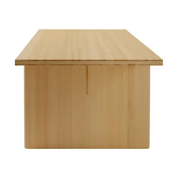 012 Kolmio Dining Table Tisch - Matt geöltes Wachs-Kiefernholz, 227x95x72 cm - Vaarnii