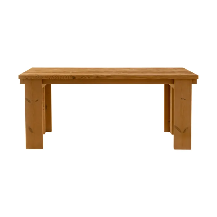 013 Osa Outdoor Table Tisch - Thermisch behandeltes Kiefernholz, 182x75x78 cm - Vaarnii