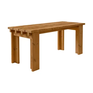 013 Osa Outdoor Table Tisch - Thermisch behandeltes Kiefernholz, 182x75x78 cm - Vaarnii