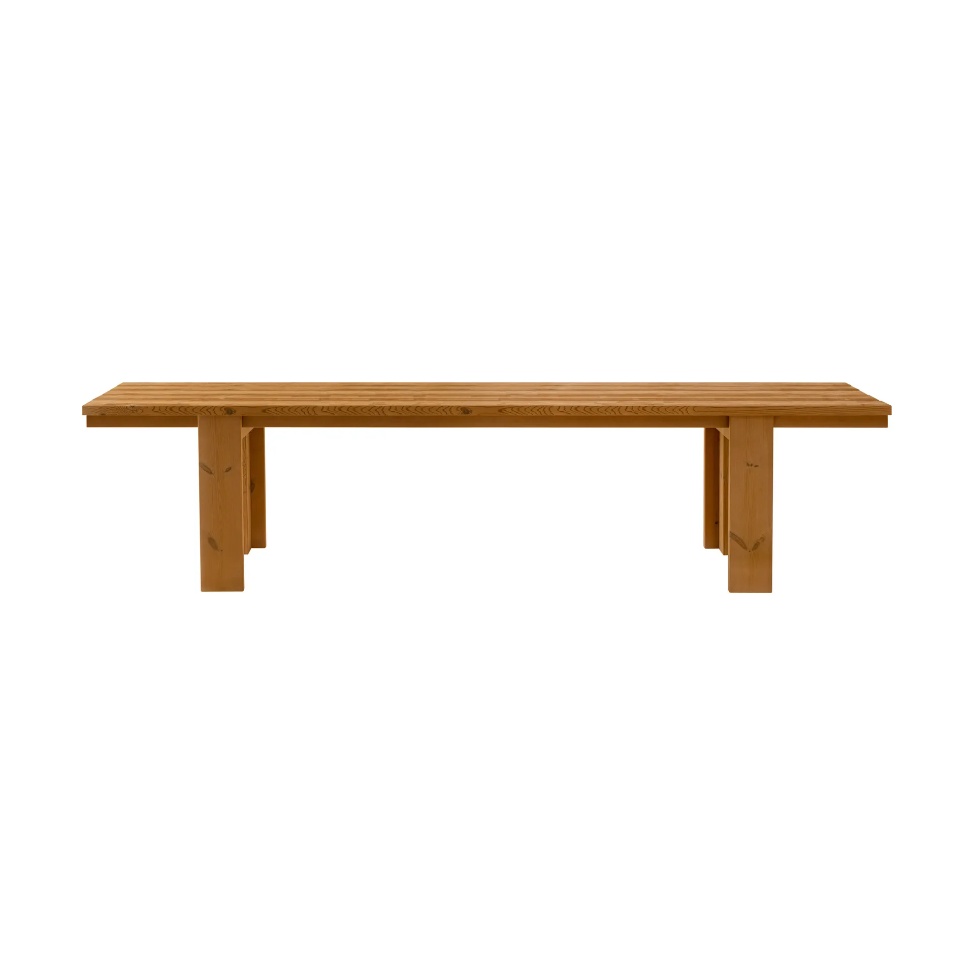 013 Osa Outdoor Table Tisch, Wärmebehandeltes Kiefernholz, 270x94x78 cm Vaarnii