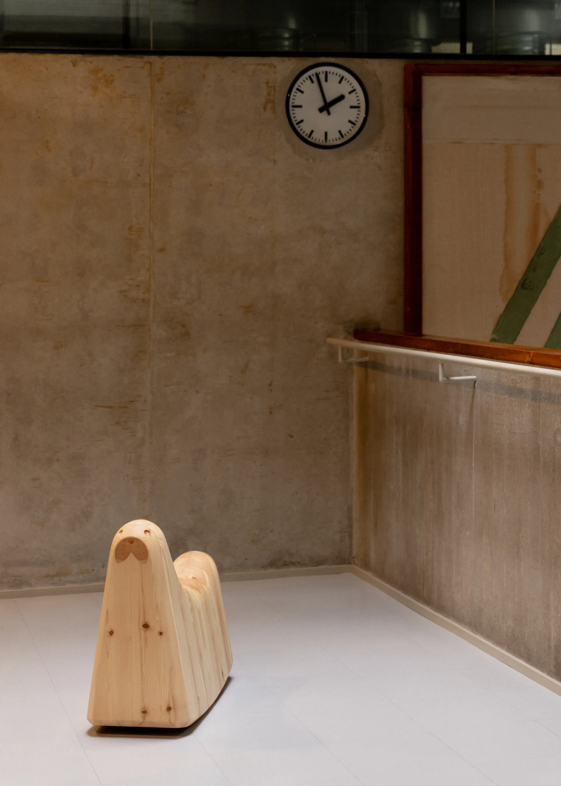 014 Norppa Rocking Toy Schaukelpferd, Matt geöltes Wachs-Kiefernholz Vaarnii