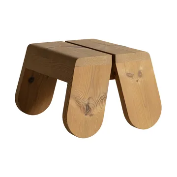 015 Peace Outdoor Foot Stool Fußhocker Outdoor-Pouf - Thermobehandelte Kiefer - Vaarnii