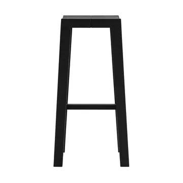 016 Maasto Bar Stool Barhocker - Schwarz gebeizte Kiefer, 75 cm - Vaarnii