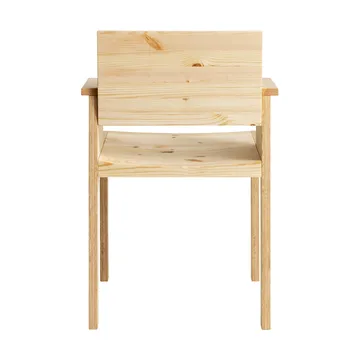 016 Maasto Dining Armchair Armlehnstuhl - Matt geöltes Wachs-Kiefernholz - Vaarnii