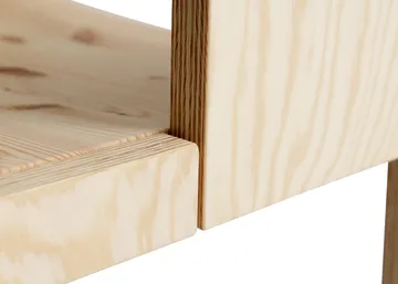 016 Maasto Dining Armchair Armlehnstuhl - Matt geöltes Wachs-Kiefernholz - Vaarnii