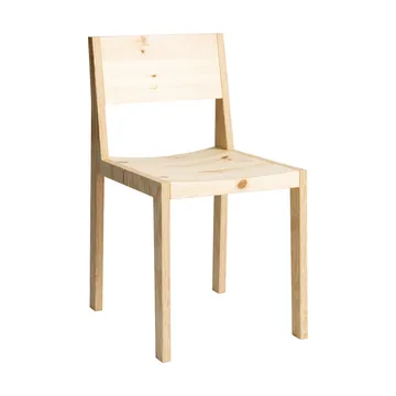 016 Maasto Dining Chair Stuhl - Matt geöltes Wachs-Kiefernholz - Vaarnii
