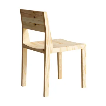 016 Maasto Dining Chair Stuhl - Matt geöltes Wachs-Kiefernholz - Vaarnii