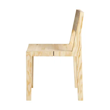 016 Maasto Dining Chair Stuhl - Matt geöltes Wachs-Kiefernholz - Vaarnii