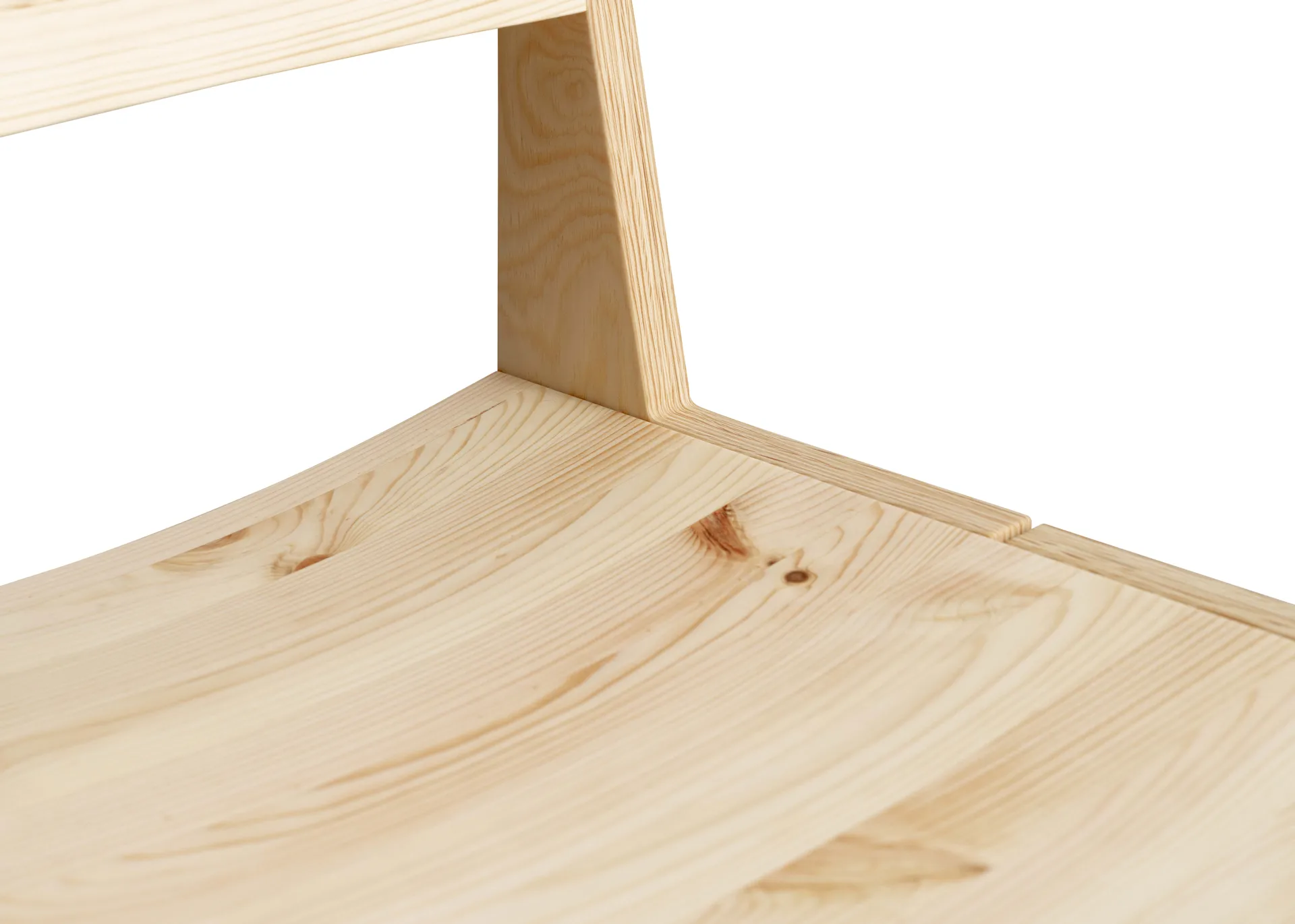 016 Maasto Dining Chair Stuhl, Matt geöltes Wachs-Kiefernholz Vaarnii