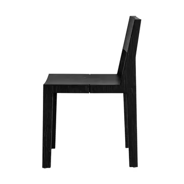 016 Maasto Dining Chair Stuhl - Schwarz gebeizte Kiefer - Vaarnii