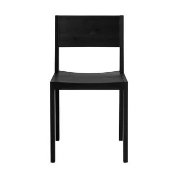 016 Maasto Dining Chair Stuhl - Schwarz gebeizte Kiefer - Vaarnii