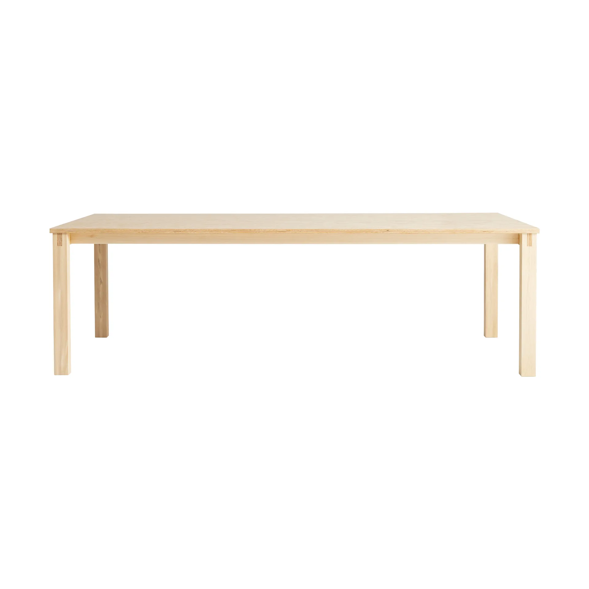 016 Maasto Table Tisch, Matt geölte Fichte, 245x90 cm Vaarnii