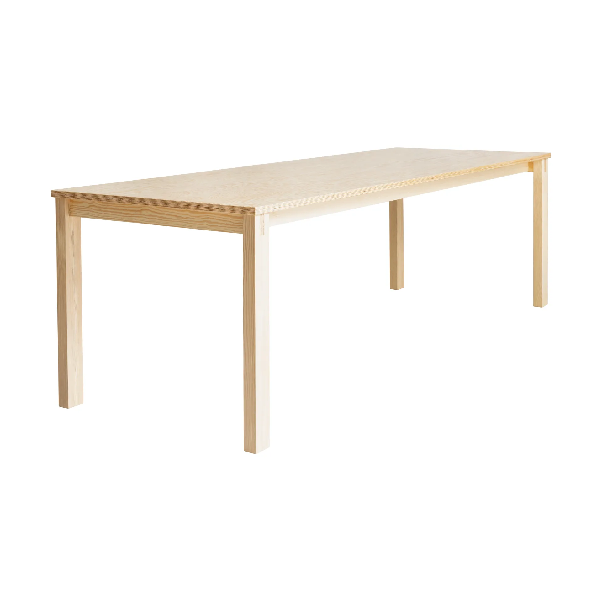 016 Maasto Table Tisch, Matt geölte Fichte, 245x90 cm Vaarnii