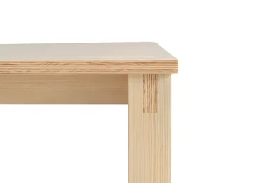 016 Maasto Table Tisch - Matt geöltes Wachs-Fichte, 200x90x75 cm - Vaarnii