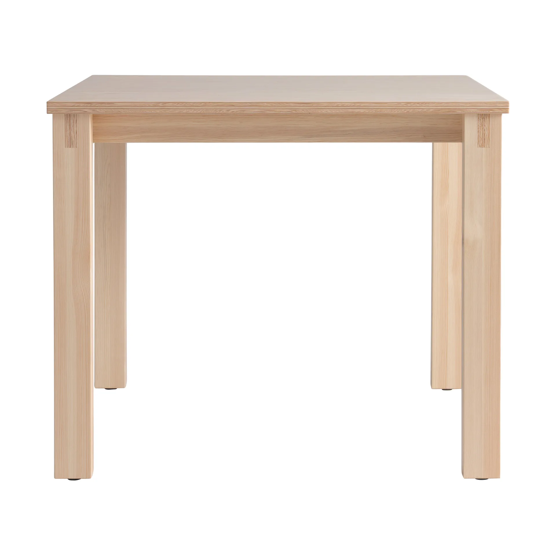 016 Maasto Table Tisch, Matt geöltes Wachs-Kiefernholz, 120x120x75 cm Vaarnii