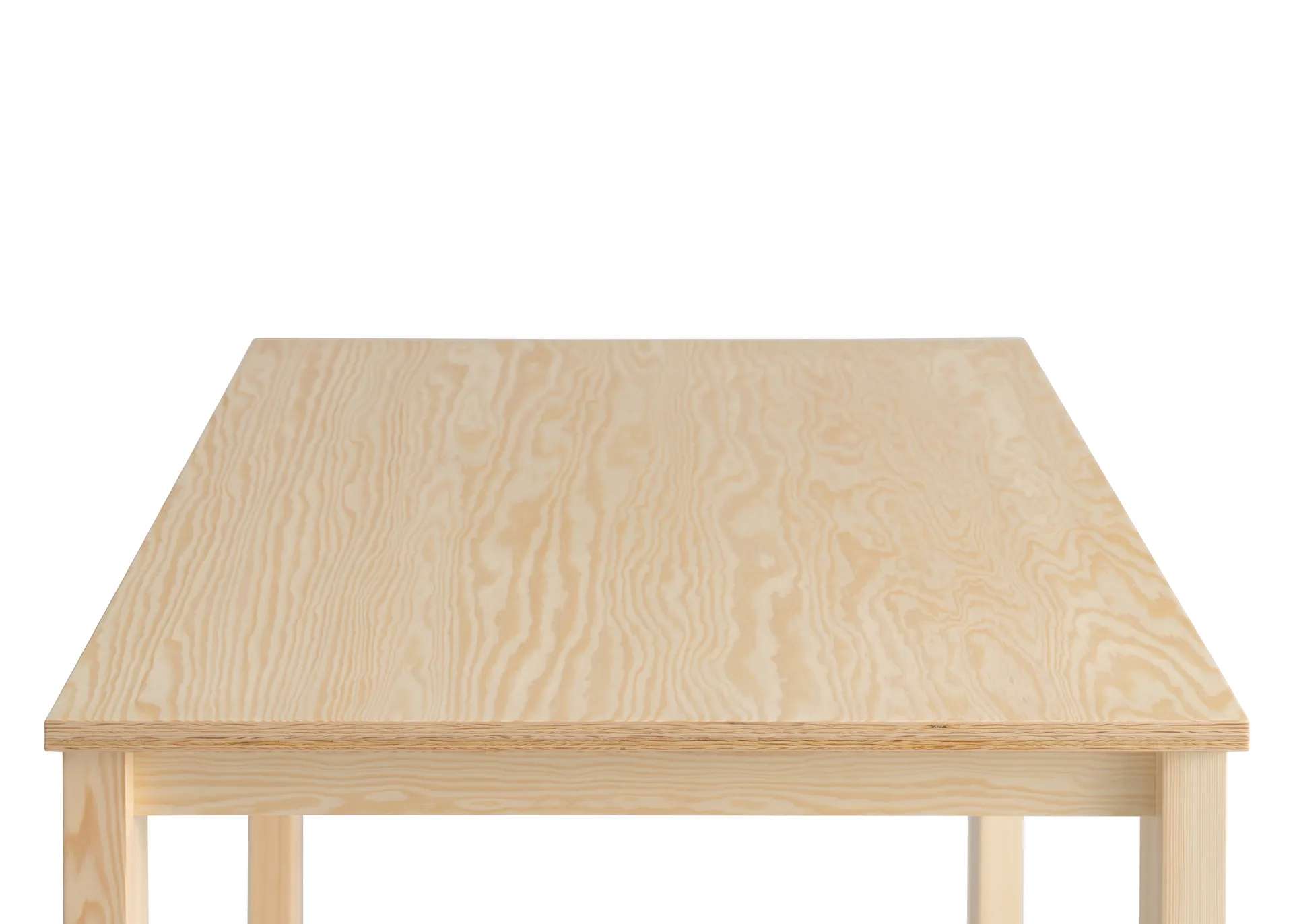 016 Maasto Table Tisch, Matt geöltes Wachs-Kiefernholz, 90x90x75 cm Vaarnii
