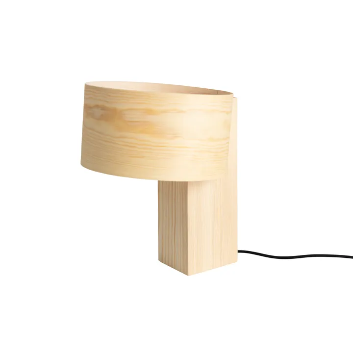 018 Hoop Table Lamp Tischleuchte - Matt geölte Kiefer, 34 cm - Vaarnii