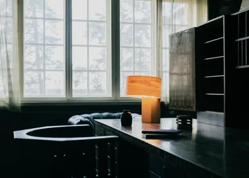 018 Hoop Table Lamp Tischleuchte - Matt geölte Kiefer, 34 cm - Vaarnii