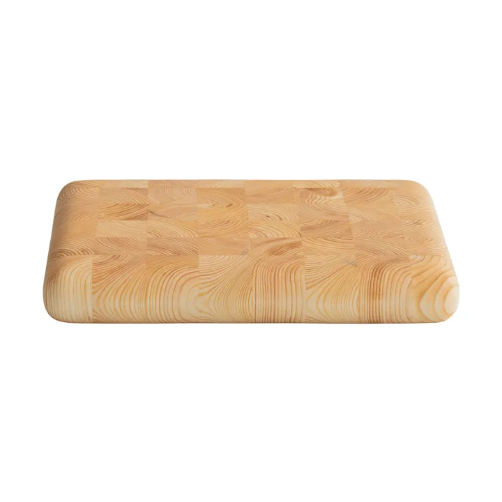019 Syy Chopping Board Schneidebrett - Paraffinölbehandelt Kiefer, Medium 26x35x5 cm - Vaarnii