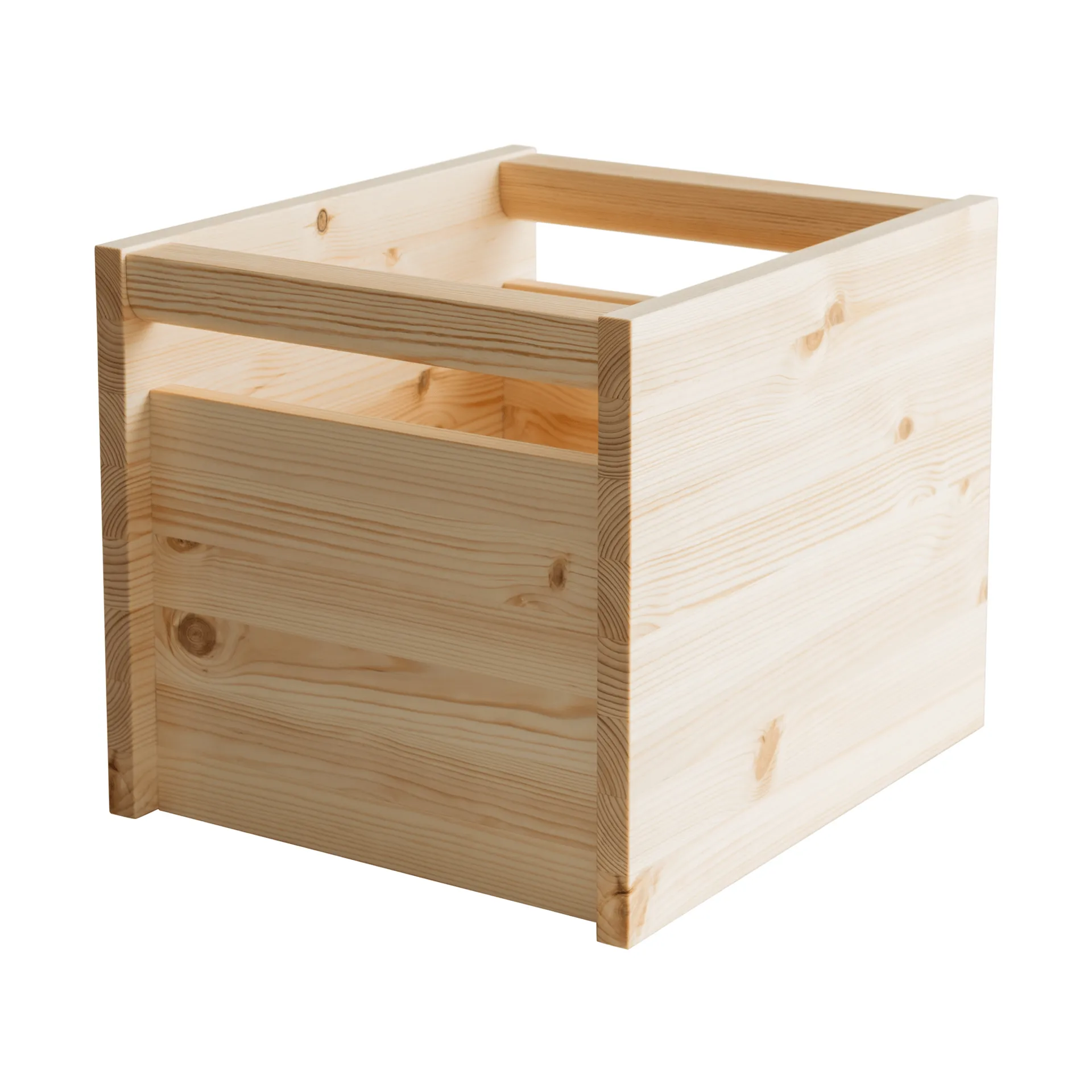 020 Koppa Crate Aufbewahrungsbox, Ölgewachste Kiefer, large 38x43x36 cm Vaarnii