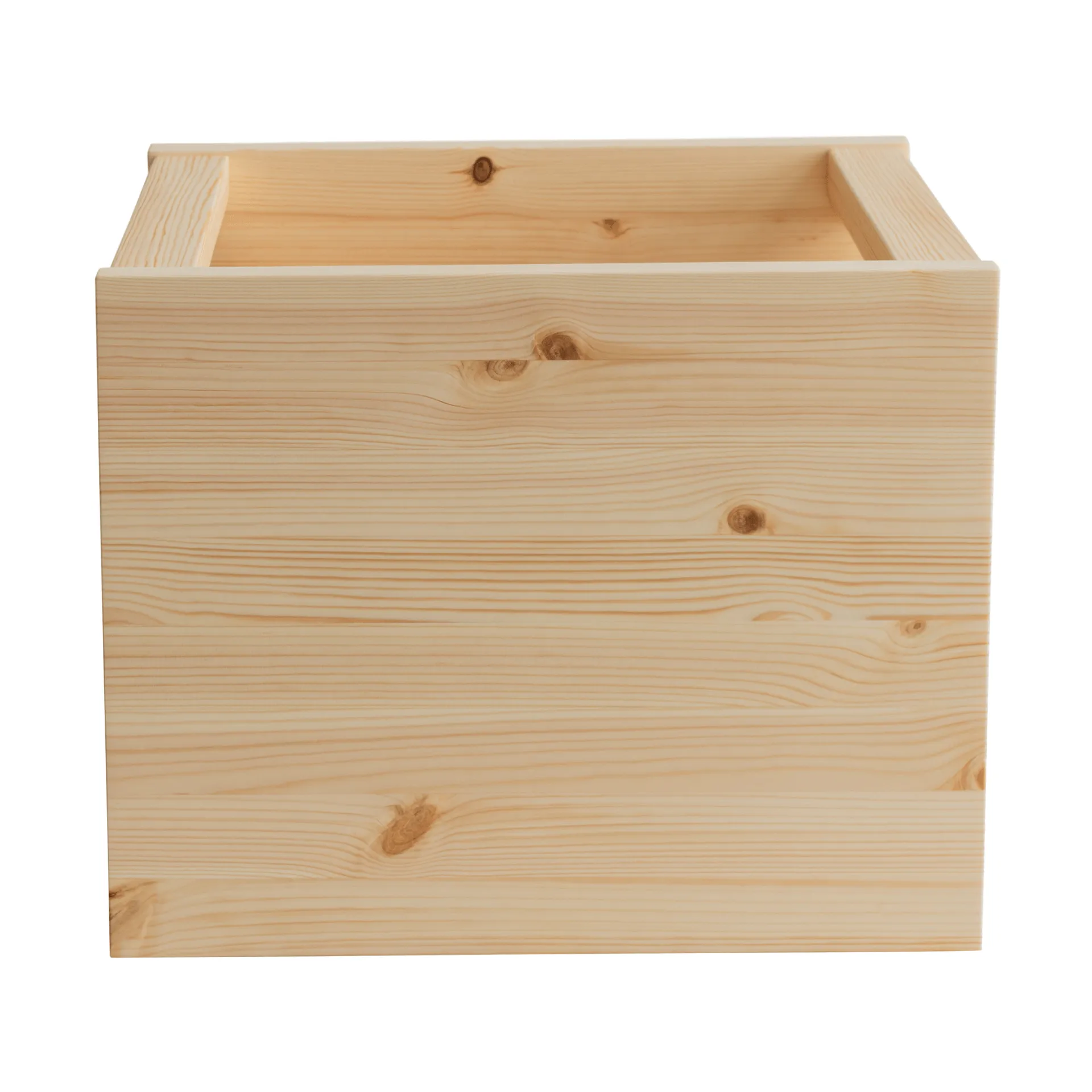 020 Koppa Crate Aufbewahrungsbox, Ölgewachste Kiefer, large 38x43x36 cm Vaarnii