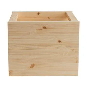 020 Koppa Crate Aufbewahrungsbox - Ölgewachste Kiefer, large 38x43x36 cm - Vaarnii