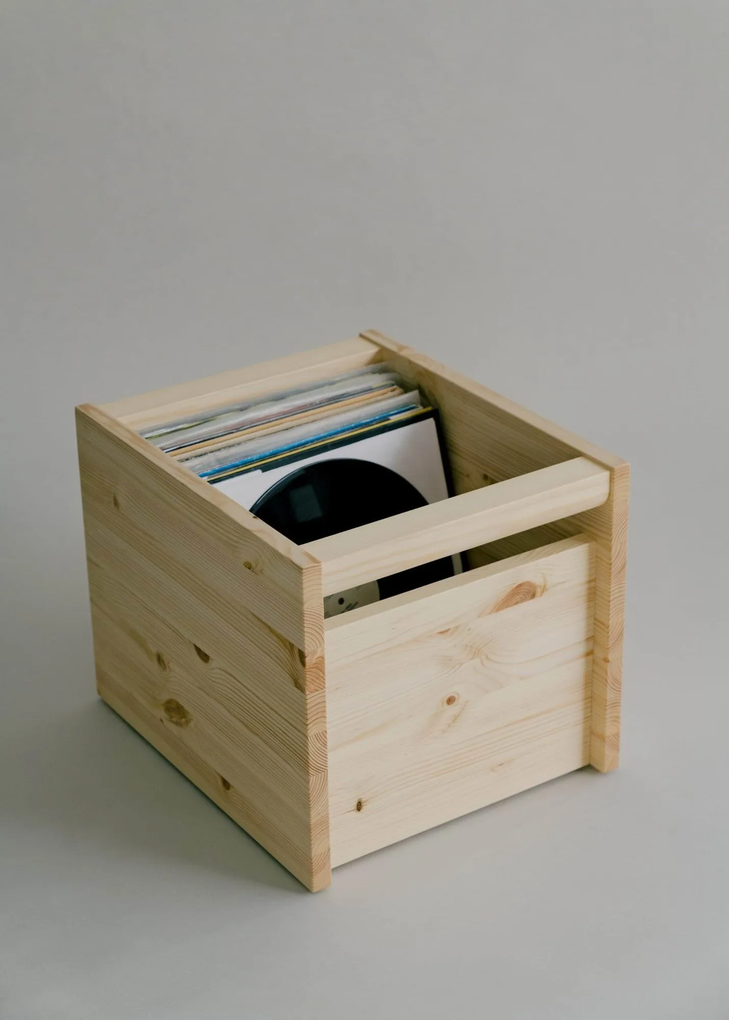 020 Koppa Crate Aufbewahrungsbox, Ölgewachste Kiefer, large 38x43x36 cm Vaarnii