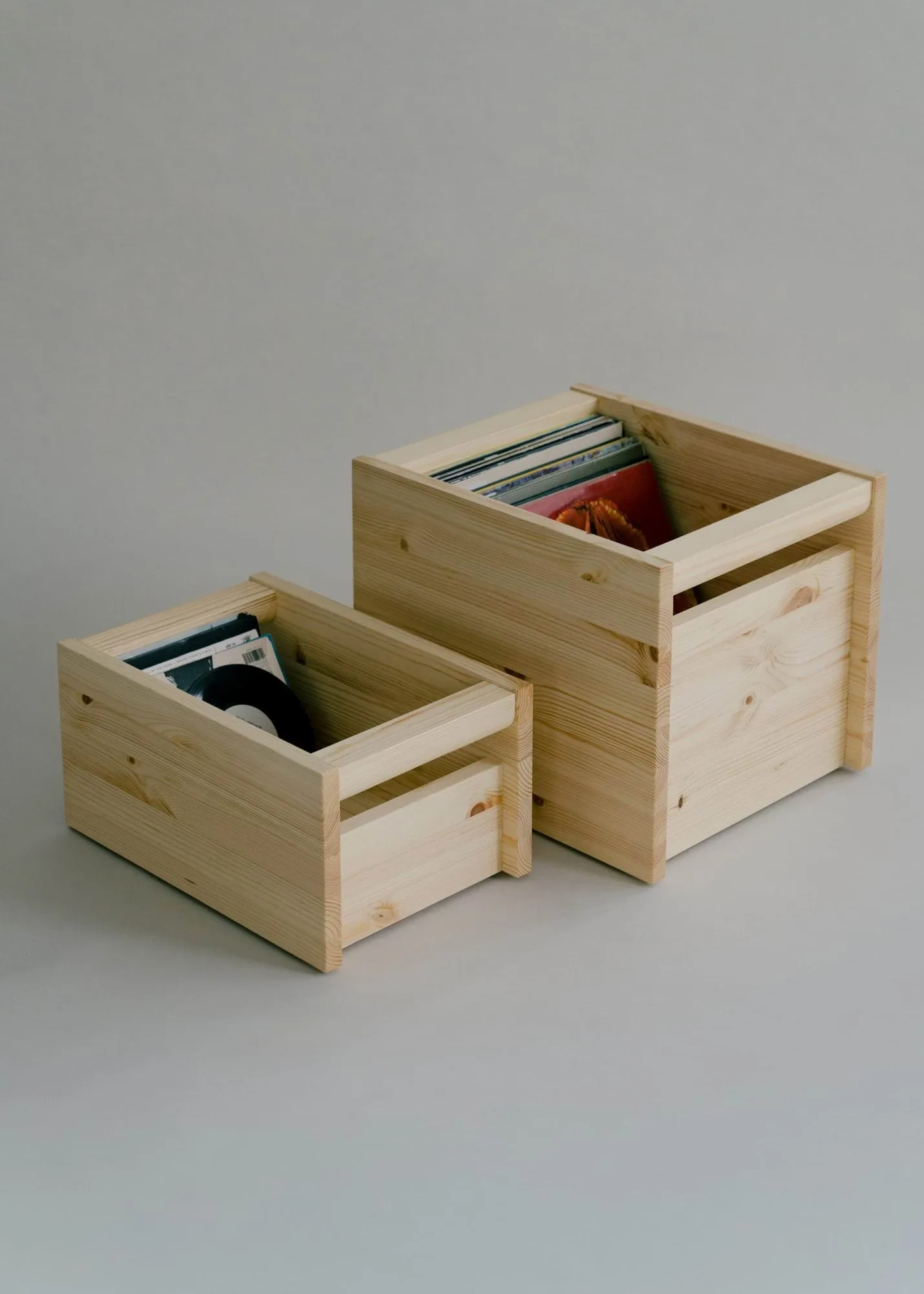 020 Koppa Crate Aufbewahrungsbox, Ölgewachste Kiefer, small 29x43x22 cm Vaarnii