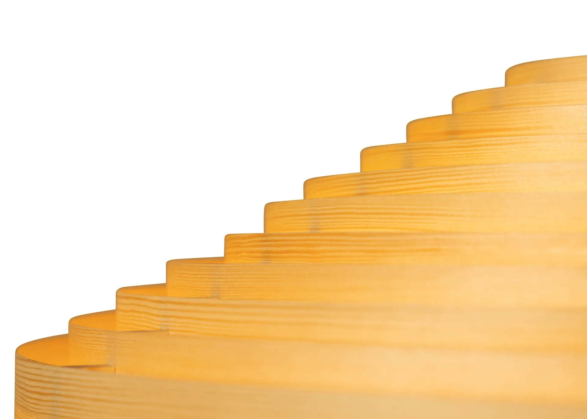 1003 Hans Pendant Pendelleuchte, Matt geöltes Wachs-Kiefernholz, Ø60 cm Vaarnii