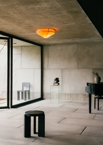 1005 Hans Ceiling Light Deckenleuchte - Matt geölte Kiefer, Ø42 cm - Vaarnii