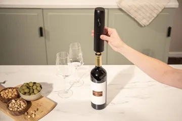 Vacuvin Elektrischer Weinöffner - Schwarz - Vacuvin