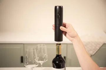 Vacuvin Elektrischer Weinöffner - Schwarz - Vacuvin