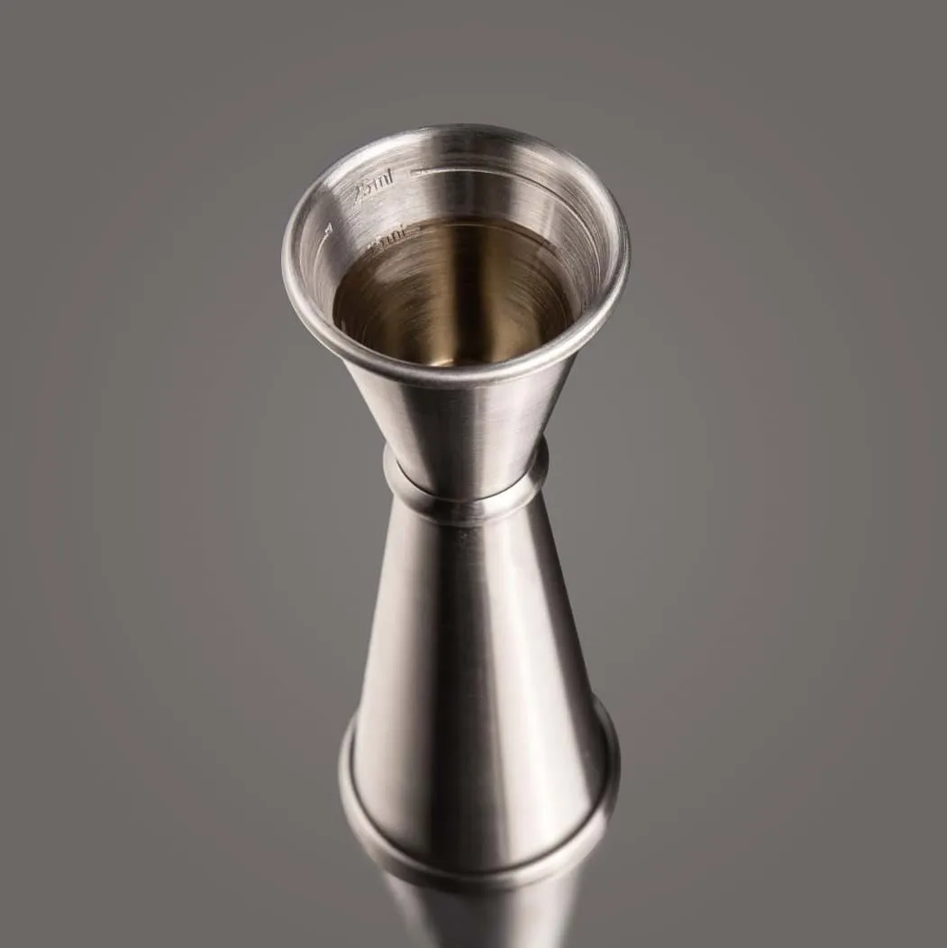 Vacuvin Japanese Jigger Messglas, Edelstahl Vacuvin