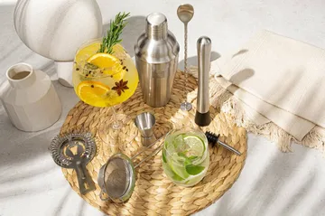 Vacuvin Lovers Bar In A Box Cocktailset - Edelstahl, 7-teiliig - Vacuvin