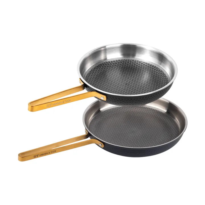 Arvet Duo Bratpfanne - Edelstahl, 2-teilig - Vargen & Thor