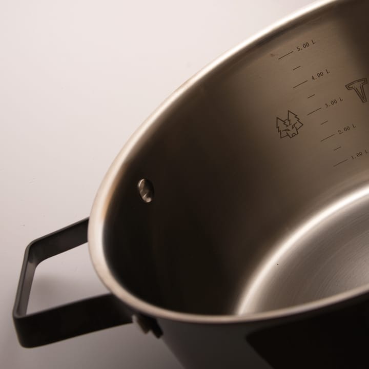 Bamba Topf inkl. Deckel und Pastakorb, 5,5 Liter Vargen & Thor