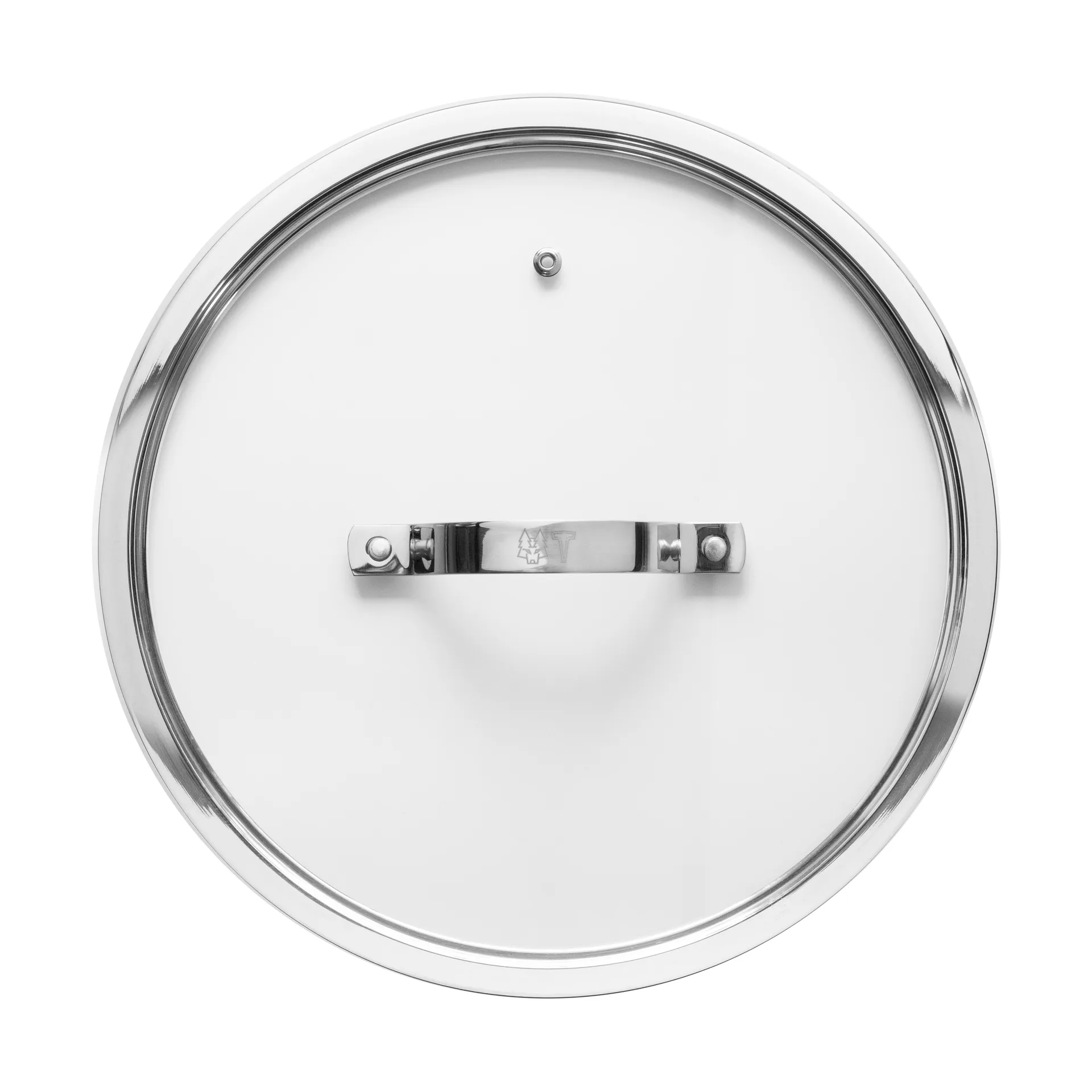 Bas Glasdeckel, Silber, Ø28 cm Vargen & Thor
