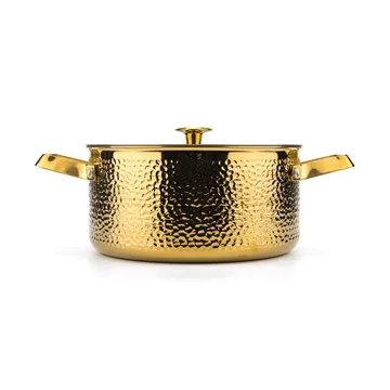 Brassa Meya Kochtopf - Messing, 4 l - Vargen & Thor