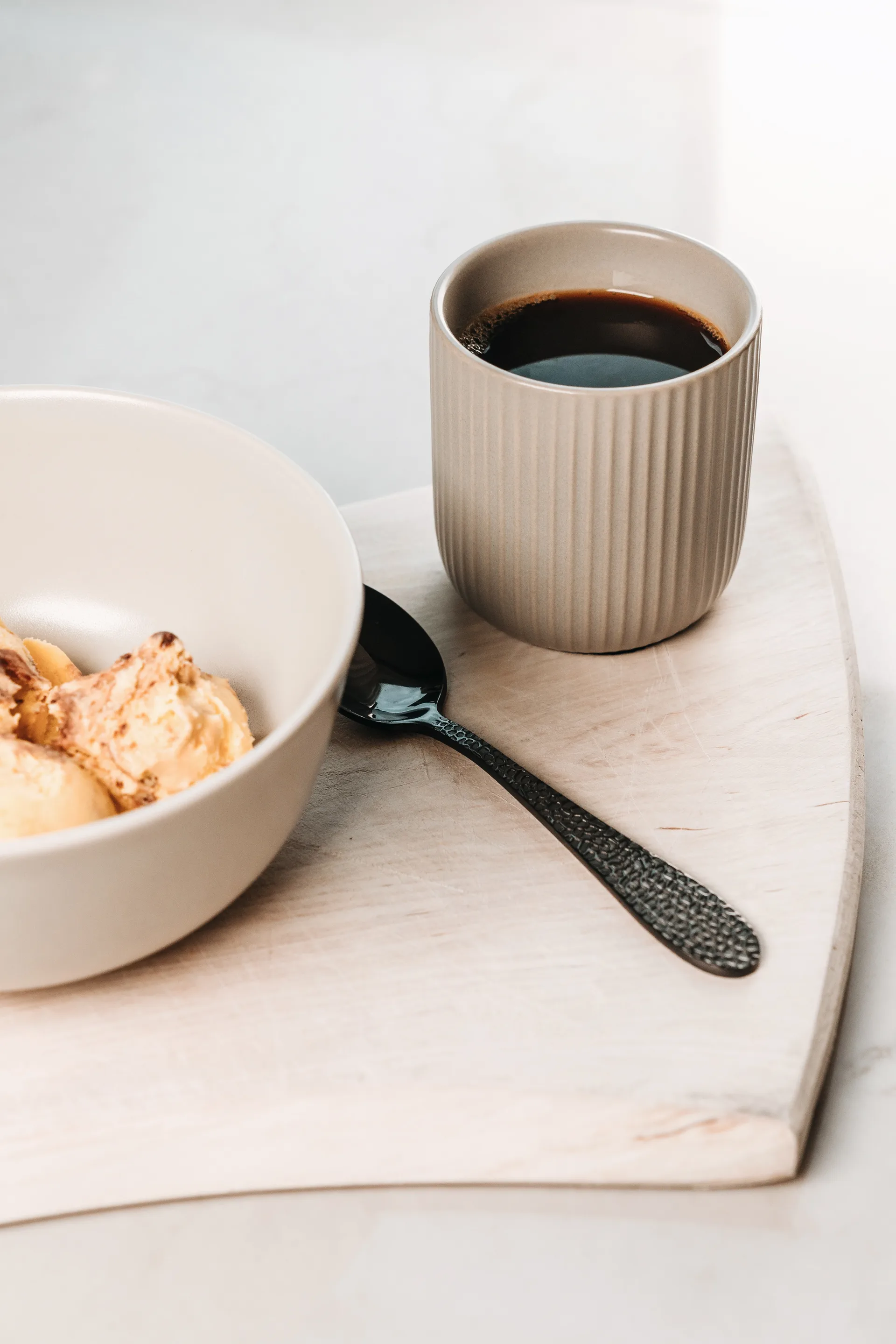 Duga Tasse 20 cl 4er Pack, Weiß, sandgrau, antracit, schwarz Vargen & Thor