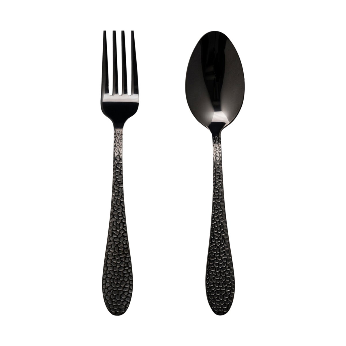 Vargen & Thor Frost Dessert/Vorspeisenbesteck 8 Teile Onyx