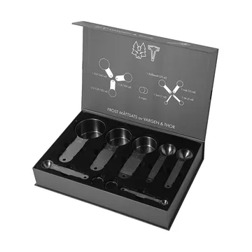 Frost Messlöffelset - Schwarz, 7-teilig - Vargen & Thor
